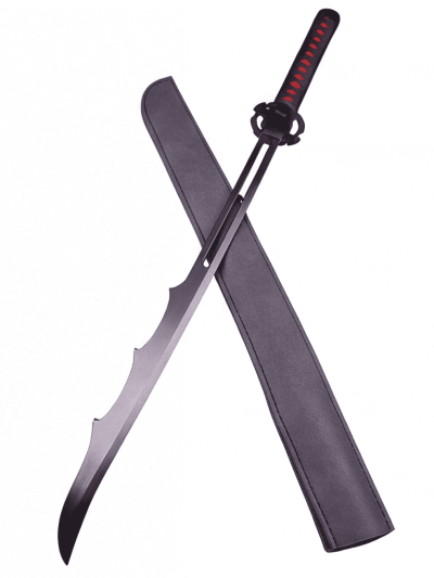 Legendary Mugetsu Final Getsuga Tenshou Replica Katana – Premium Ichigo Kurosaki 100cm Wooden Display Sword