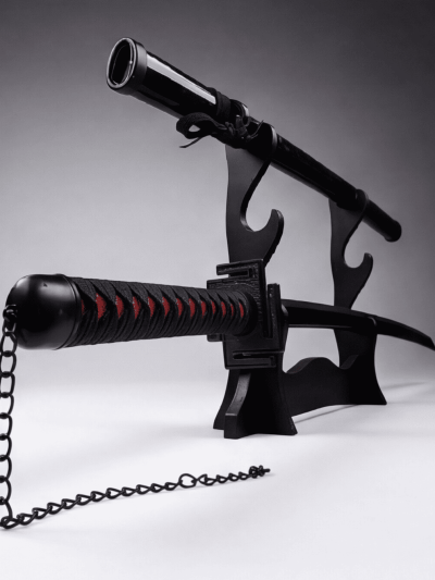 Legendary Tensa Zangetsu Bankai Release Replica Katana – Premium Ichigo Kurosaki Wooden Display Sword
