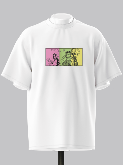 Zoro & Robin Straw Hat Trust | One Piece | Oversized T-Shirt