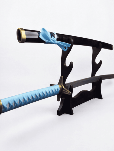 Legendary Hyorinmaru Frost Dragon Replica Katana – Premium Toshiro Hitsugaya 100cm Wooden Display Sword