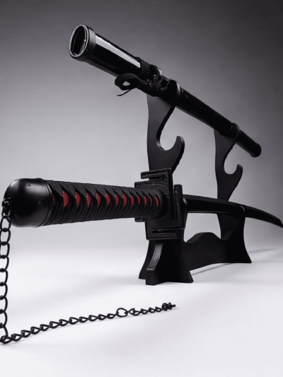 Legendary Tensa Zangetsu Bankai Release Replica Katana – Premium Ichigo Kurosaki Wooden Display Sword